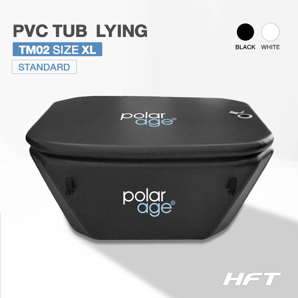 อ่างแช่น้ำเย็น HOMEFITTOOLSPVC TUB LYING MODEL03 M แบบนอน ทรงโค้ง ICE BATH